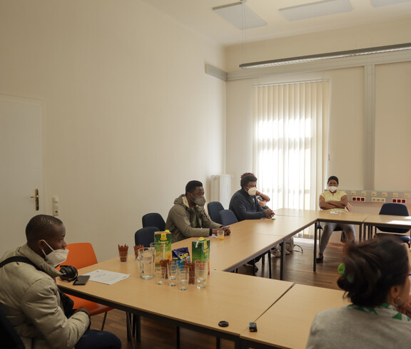 Foto von einem Arbeit.Stiften Workshop