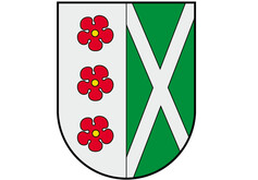 Logo Gemeinde Ebersdorf in grün-weiß-rot