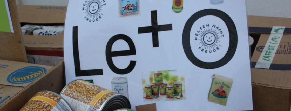 Lebensmittel für die Le+O Erntedanksammlung Lebensmittel für die Le+O Erntedanksammlung