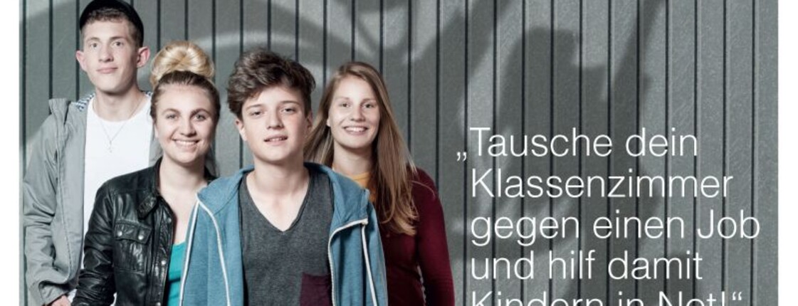 15. Februar 2017 - "Jobben für den guten Zweck"