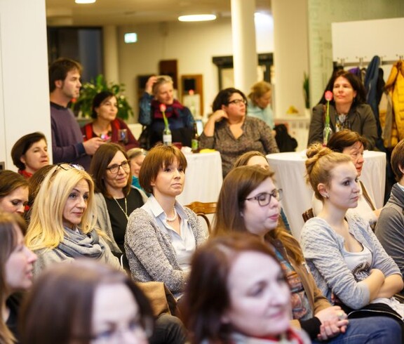 Viele Frauen im Publikum