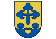 Logo Gemeinde Kaindorf in blau-gelb