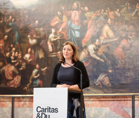 Das Wirken der Caritas 2021: Dank von Vizedirektorin an scheidenden Direktor