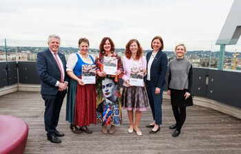 Harry-Krenn-Preis 2023 Preisträger*innen bei der Preisverleihung