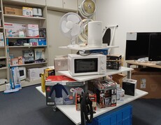 Elektrogeräte im Carla Elektro Shop in Graz