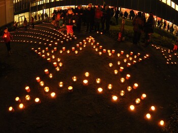 Lichtermeer bei 1 Million Sterne