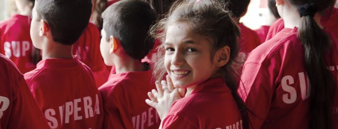 Kinder vom Superar Chor