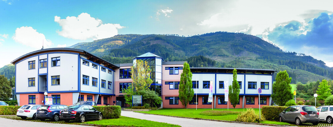 Außenansicht des Bildungszentrum Nord Rottenmann. 