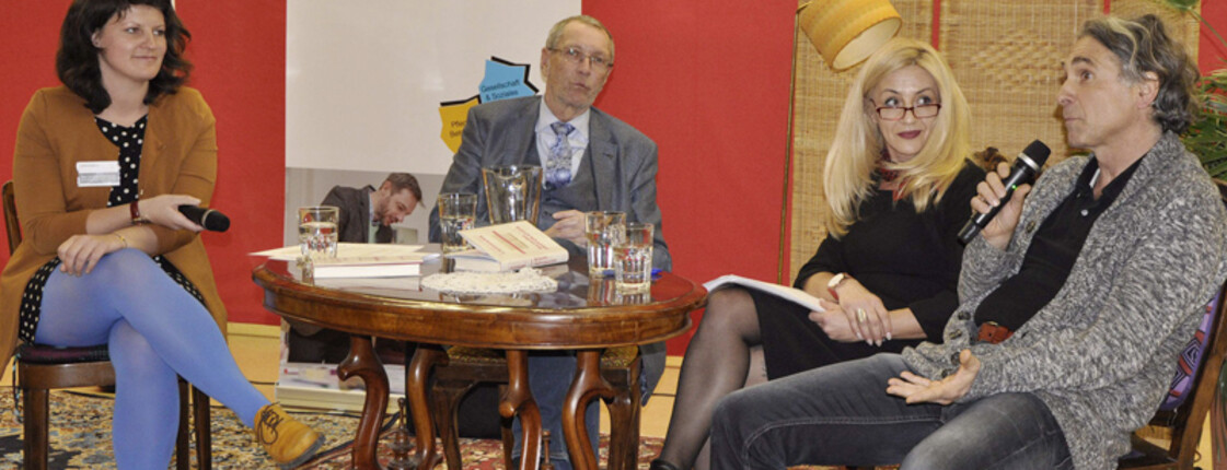 Diskussionsrunde beim Bildungstalk